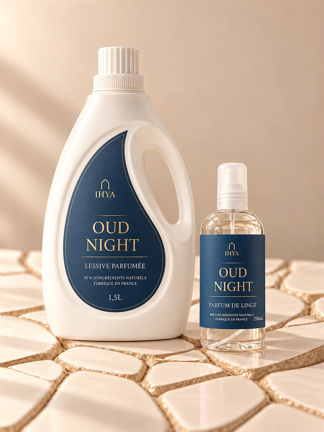 La lessive et le parfum de linge Oud Night